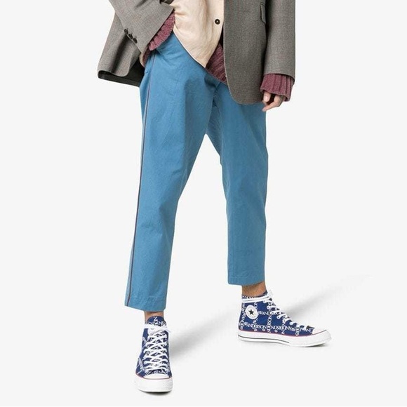 JW Anderson converse blue chuck 70 Navy Logo High-Tops size 10.5 men 12.5 women. - Picture 12 of 13